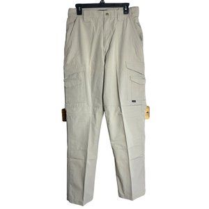 Tru-Spec Tactical Pants Tan Sand Cargo Ripstop Military Mens Size 32/34
